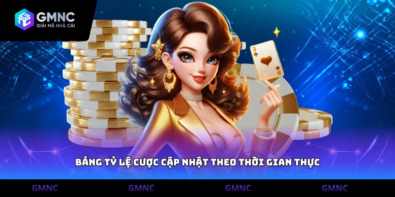 Bảng tỷ lệ cược cập nhật theo thời gian thực